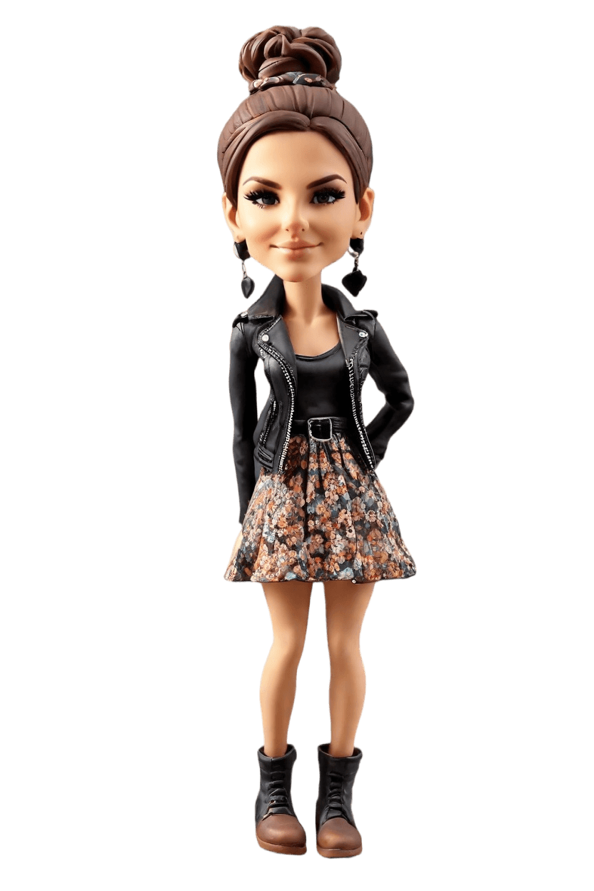 Custom Rockstar Music Figurine Bobblehead