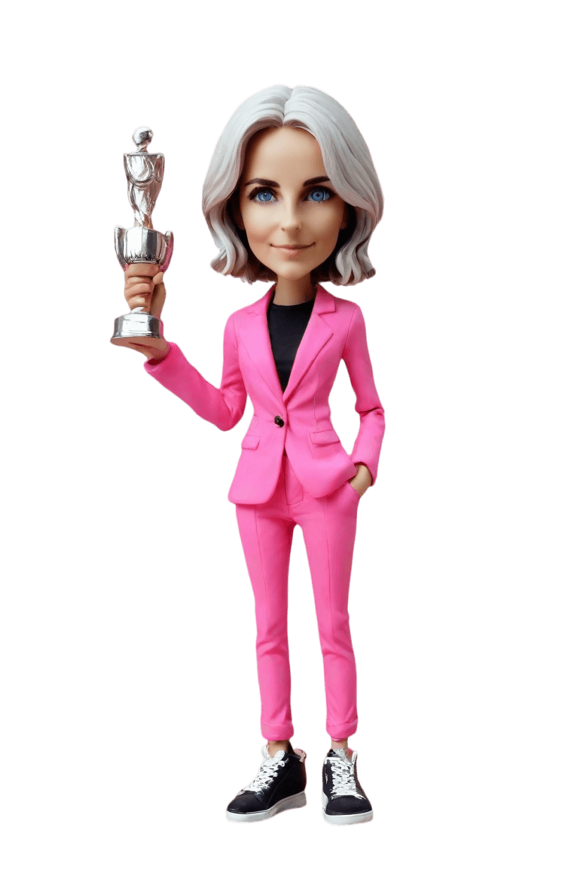 custom Recognition Confident bobblehead