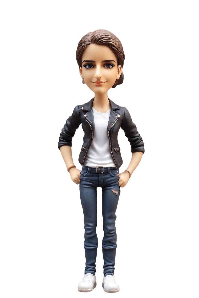 custom Heroic Stance Superhero bobblehead