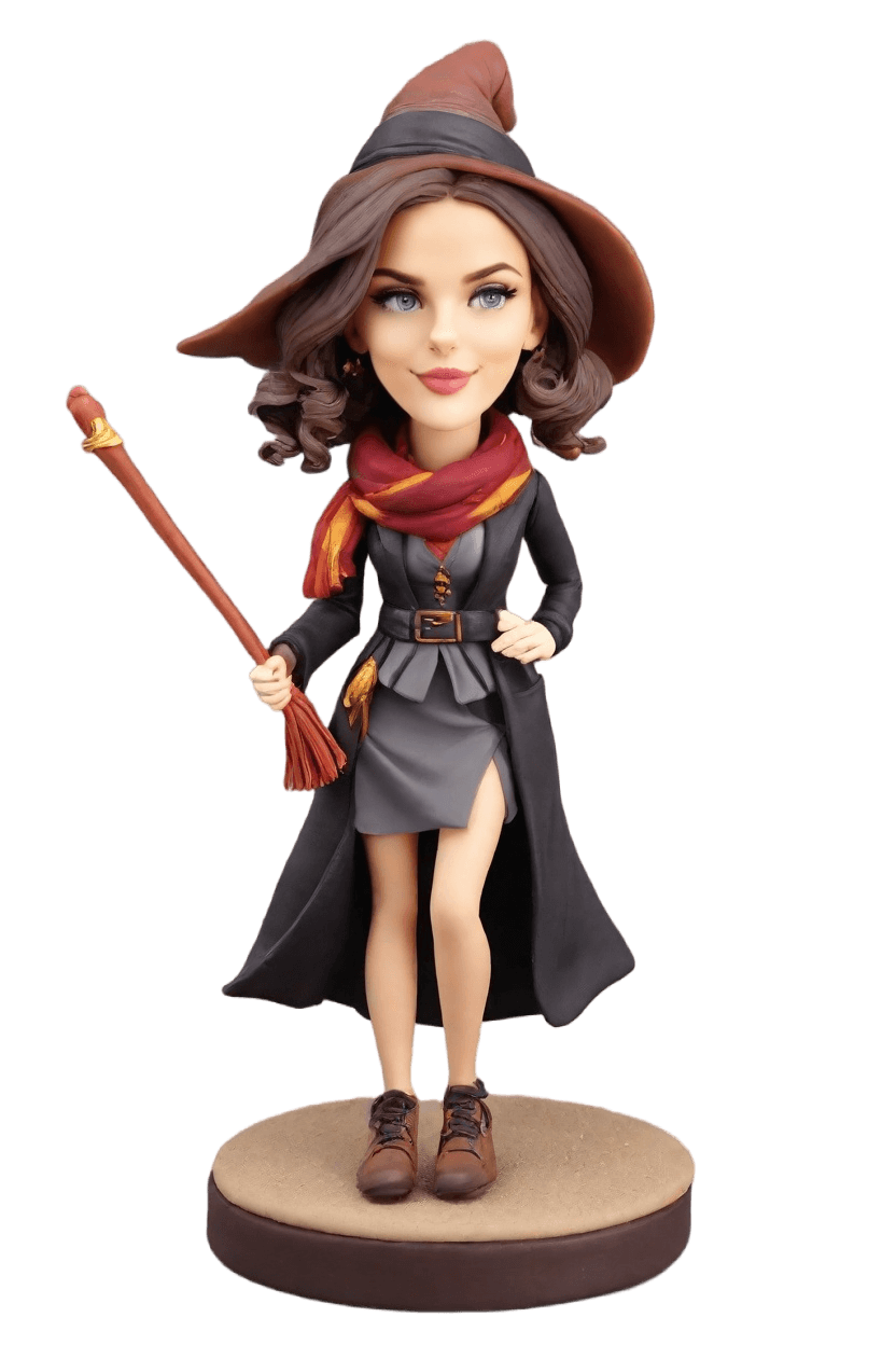 Custom Hogwarts Magic Bobblehead