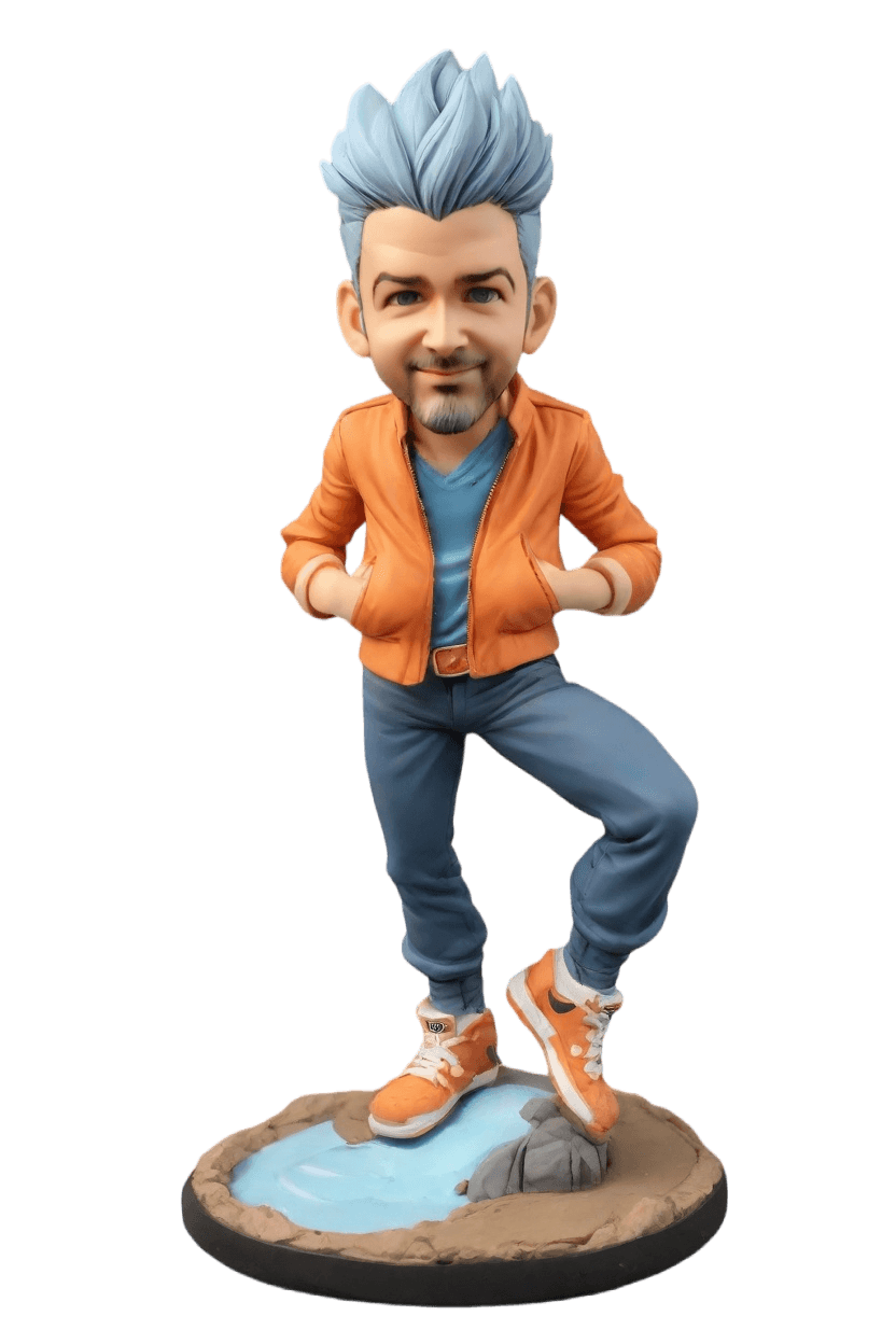 Casual Hero Custom Bobblehead