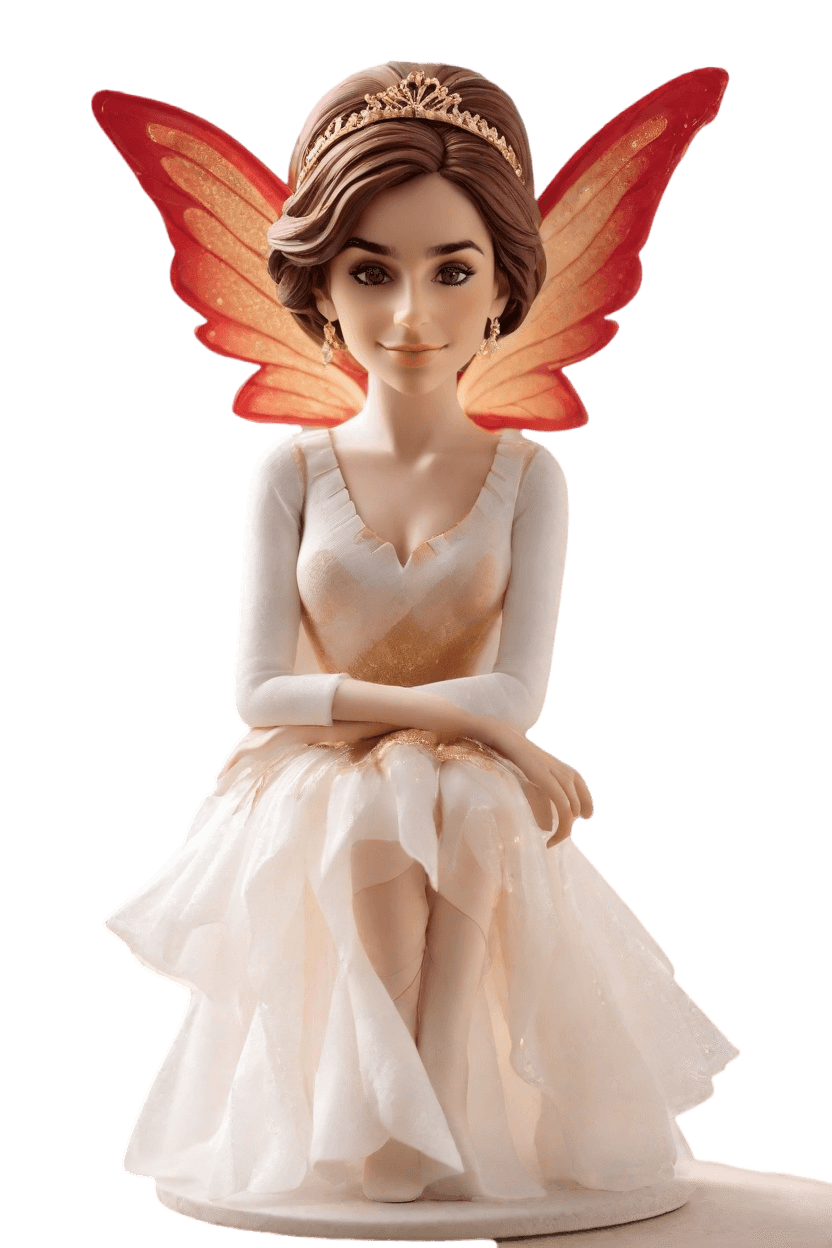 Custom Christmas Fairy Bobblehead