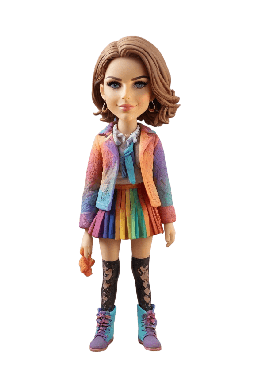 Custom Music Festival Bobblehead - Peaceful Vibe