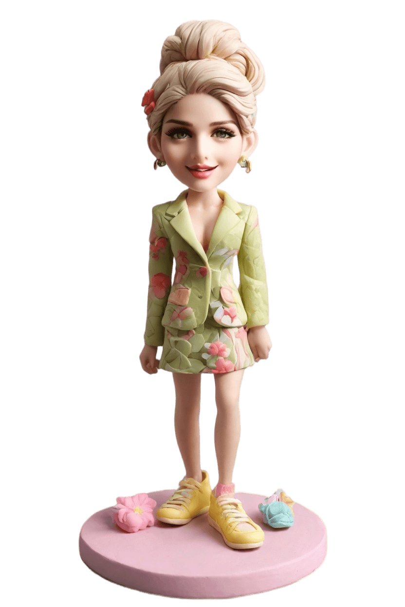 Custom Birthday Cheeky Bobblehead