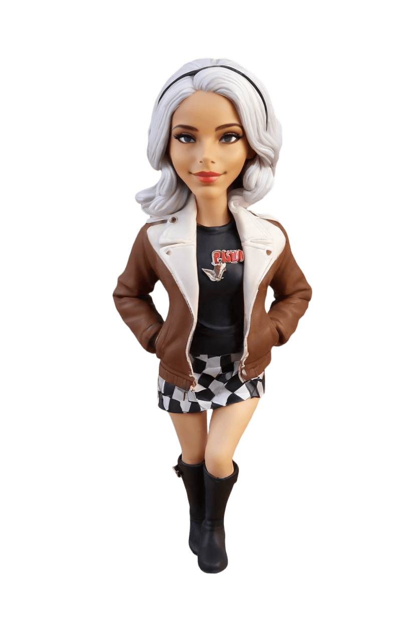 Custom Victory Female Bobblehead