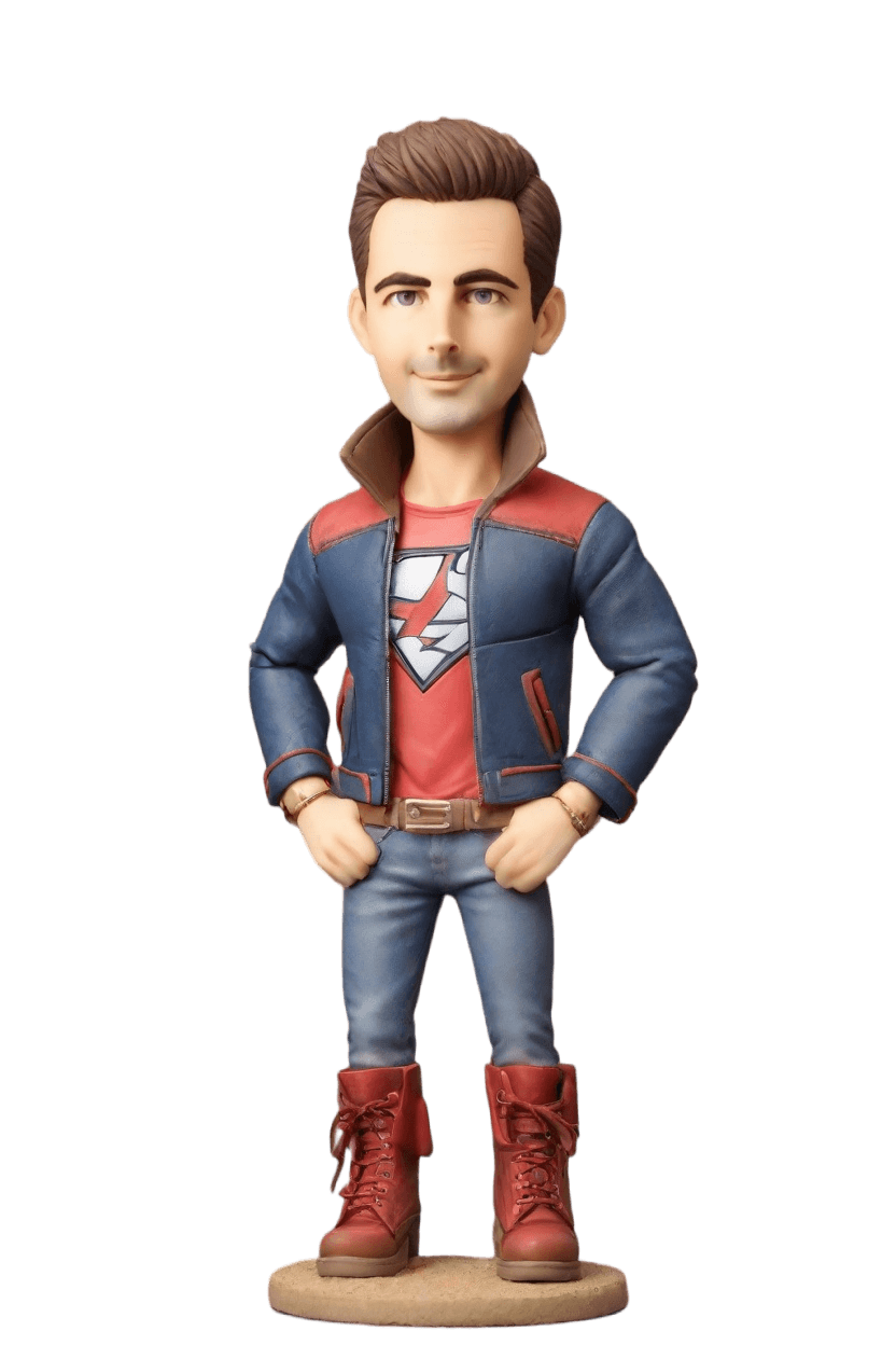 Custom Heroic Stance Bobblehead