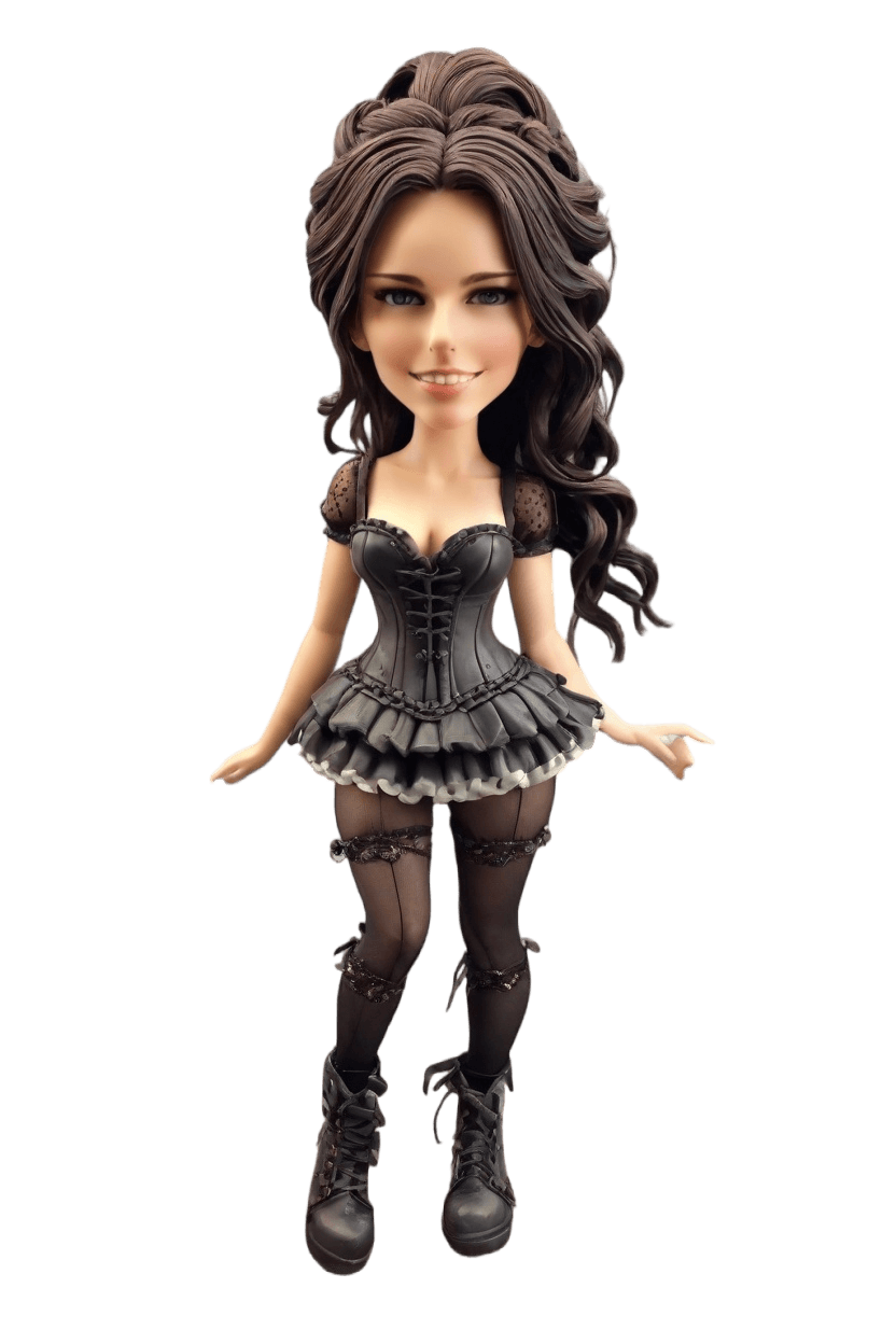 custom Valentine Punk bobblehead
