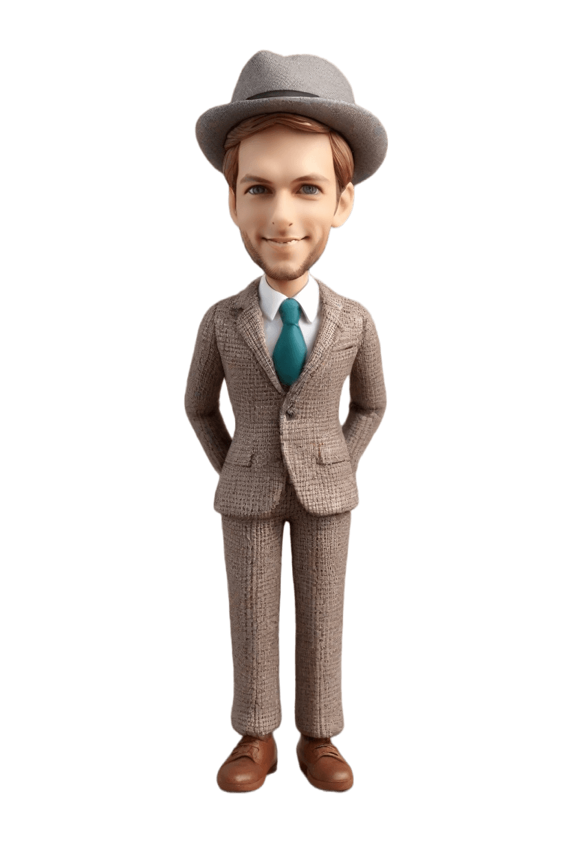custom Executive Confidence bobblehead
