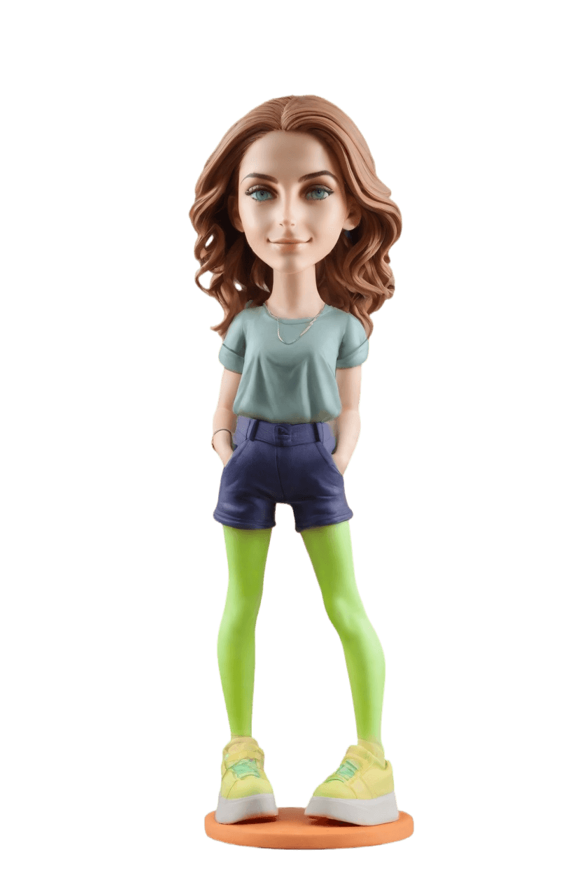 custom Activewear Chic bobblehead
