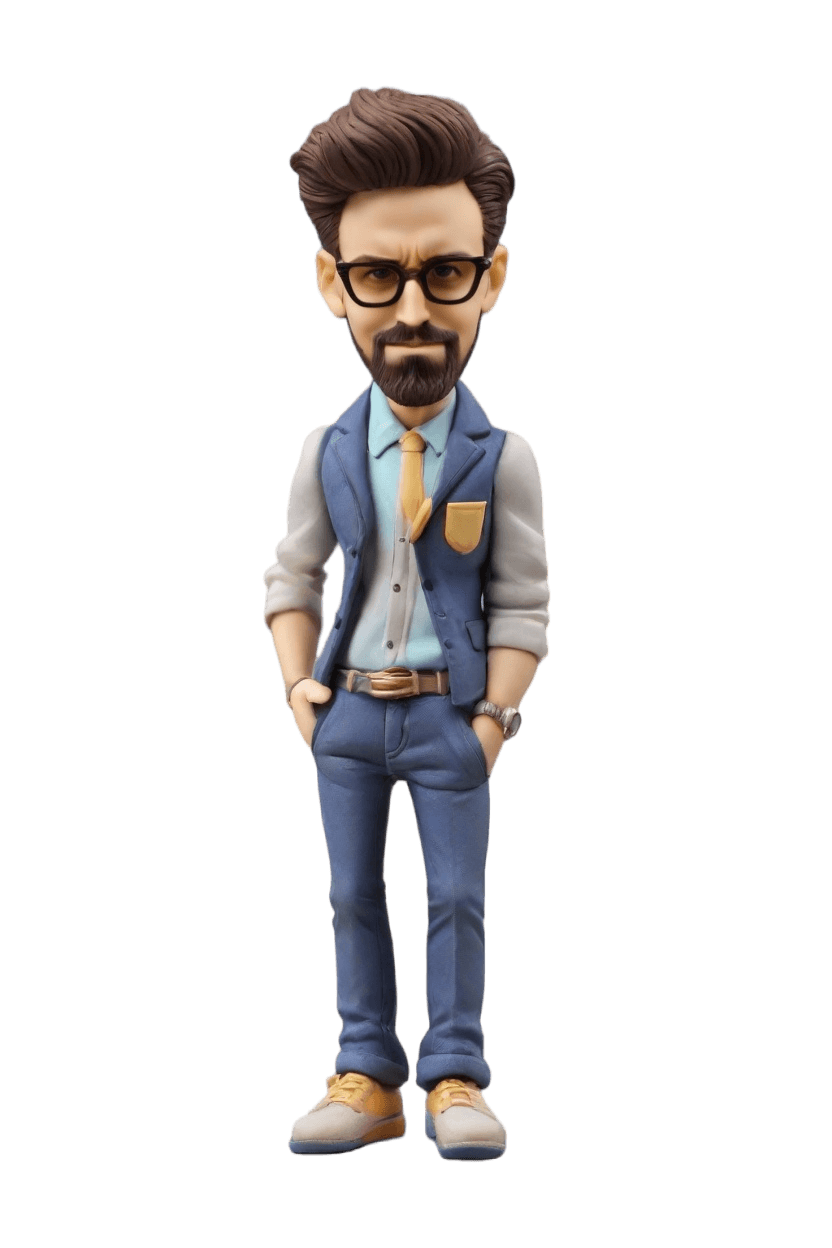 custom Professional Stylist bobblehead