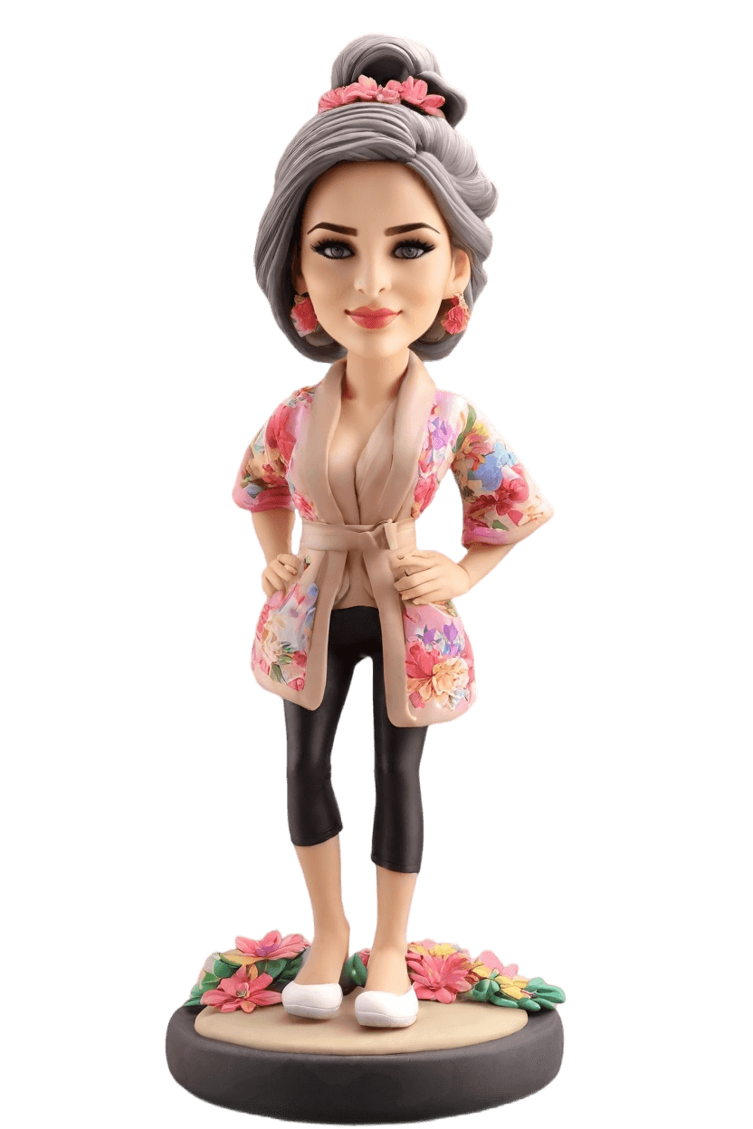 Custom Festival Cheeky Bobblehead