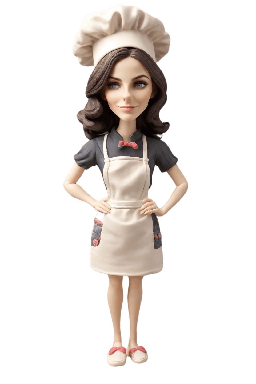 Custom Chef's Kitchen Bobblehead