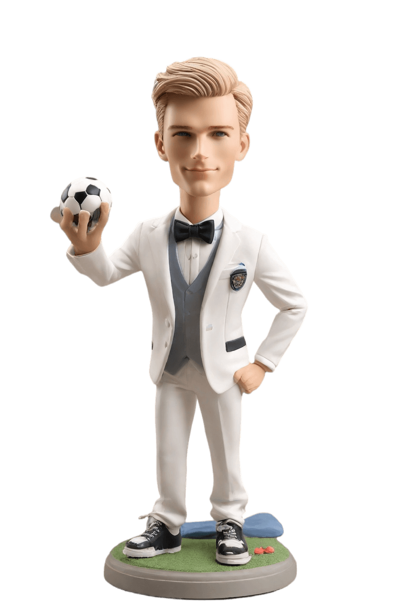 Custom Soccer Victory Bobblehead