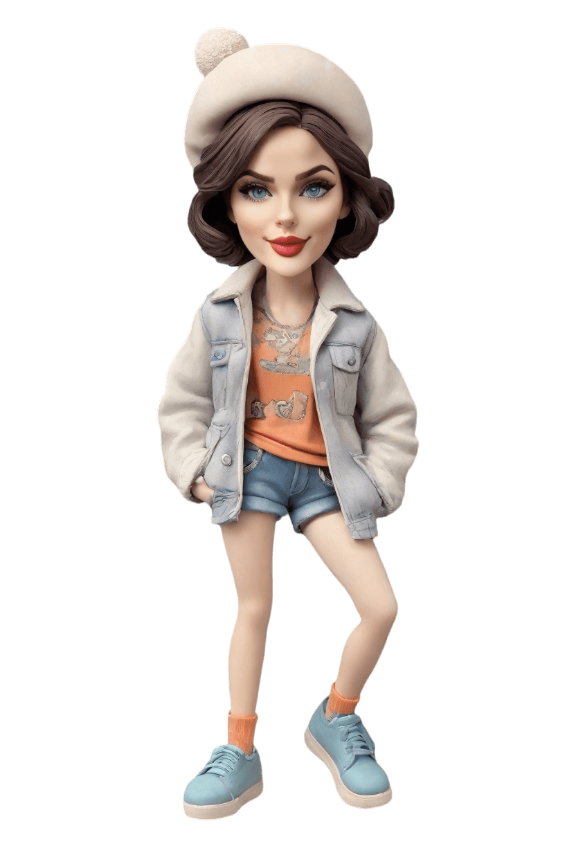 Custom Artistic Inspiration Bobblehead