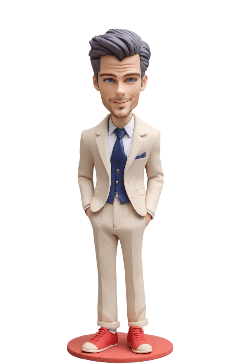 Casual Hero Custom Bobblehead