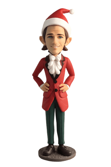Custom Joyful Christmas Bobblehead