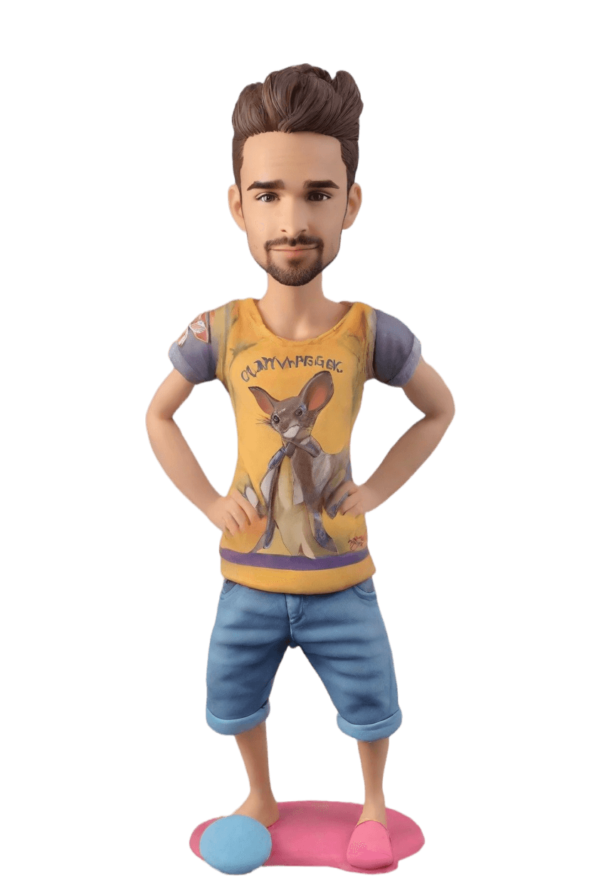 Custom Heroic Playful Bobblehead