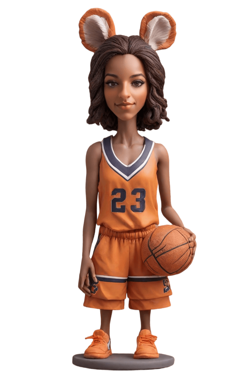 Custom Sporty Chic Bobblehead