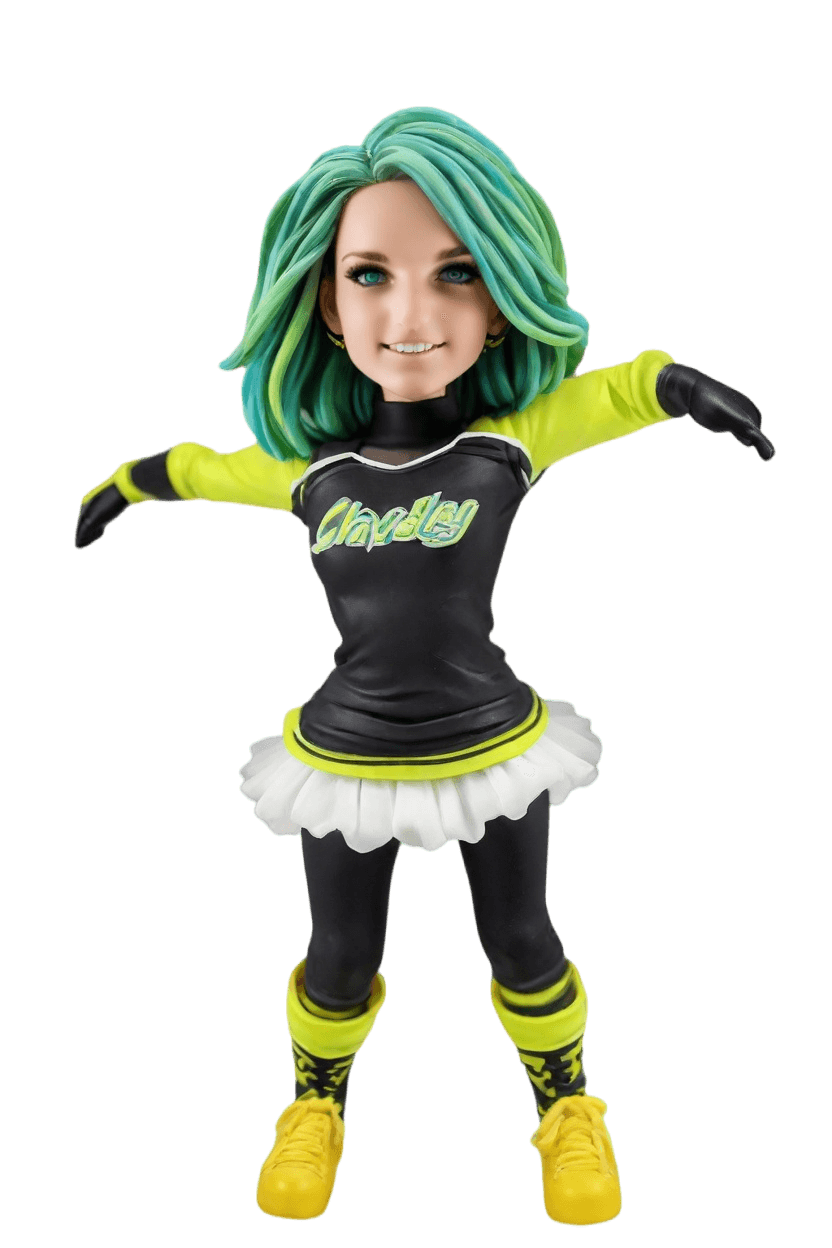 Custom Hockey Heroine Bobblehead