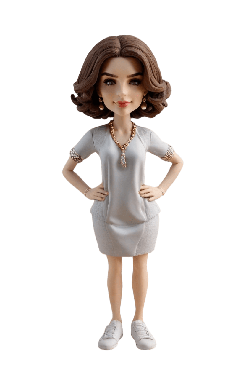 Custom Sportswoman Bobblehead