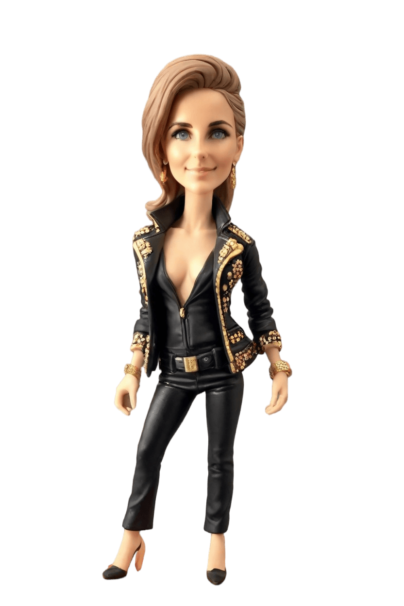 Custom Rockstar Style Bobblehead