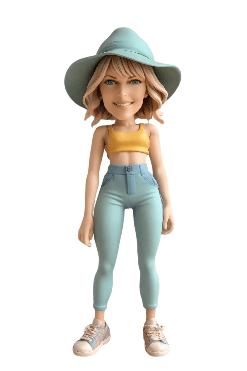 custom Sporty Chic Bobblehead
