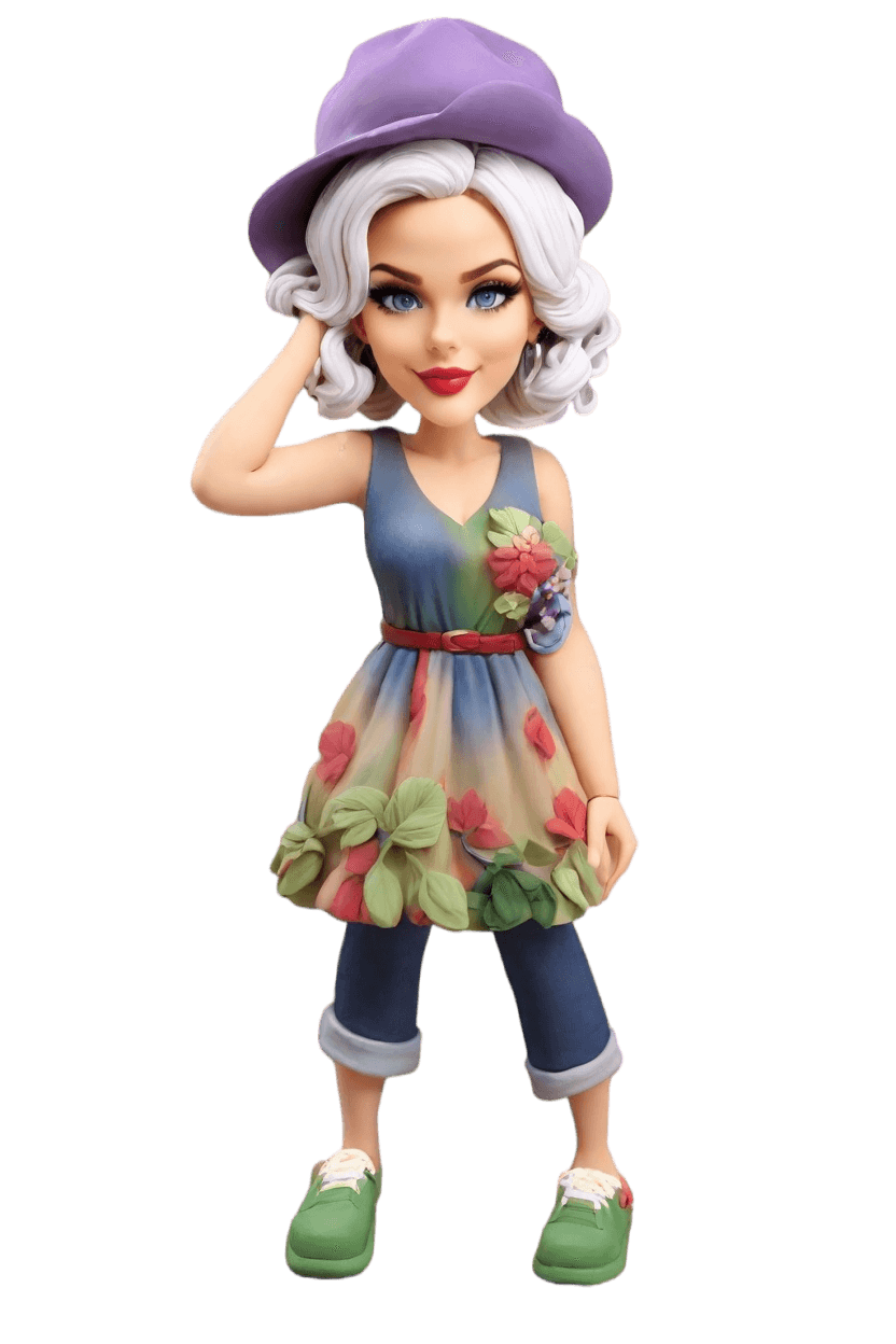 Cheeky Custom Fashion Bobblehead