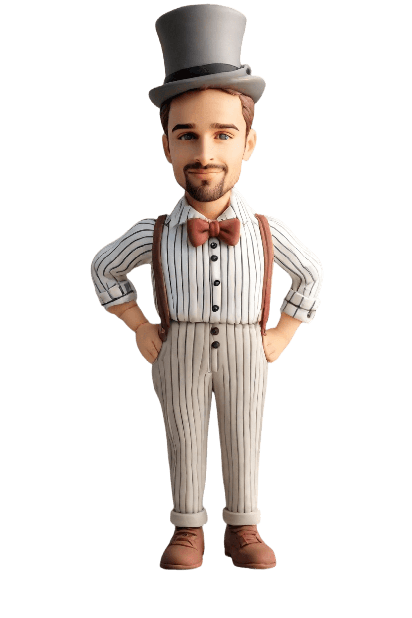Custom Casual Fun Bobblehead