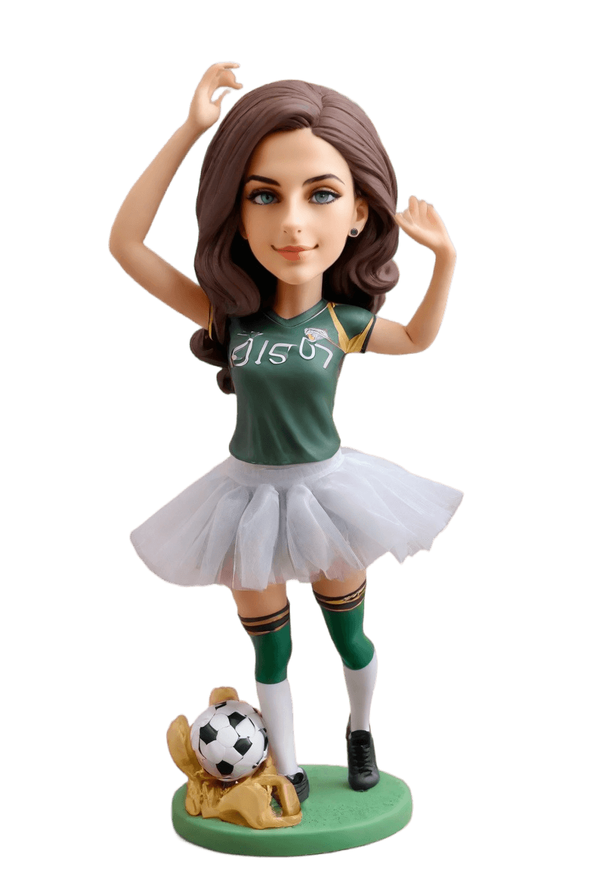 Victory Moment Custom Sparkle Bobblehead