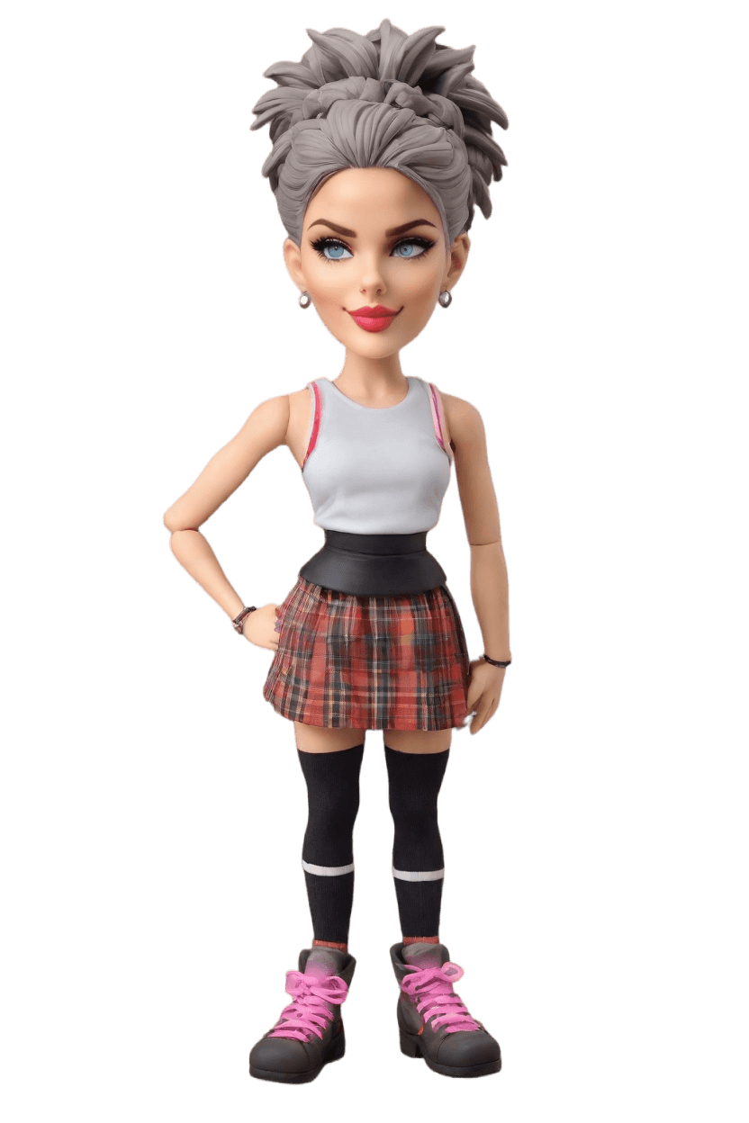 Custom Sports Heroine Bobblehead