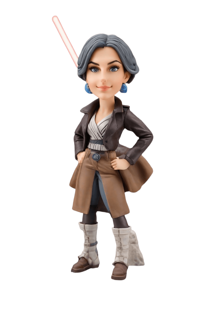 custom Star Wars Heroine bobblehead