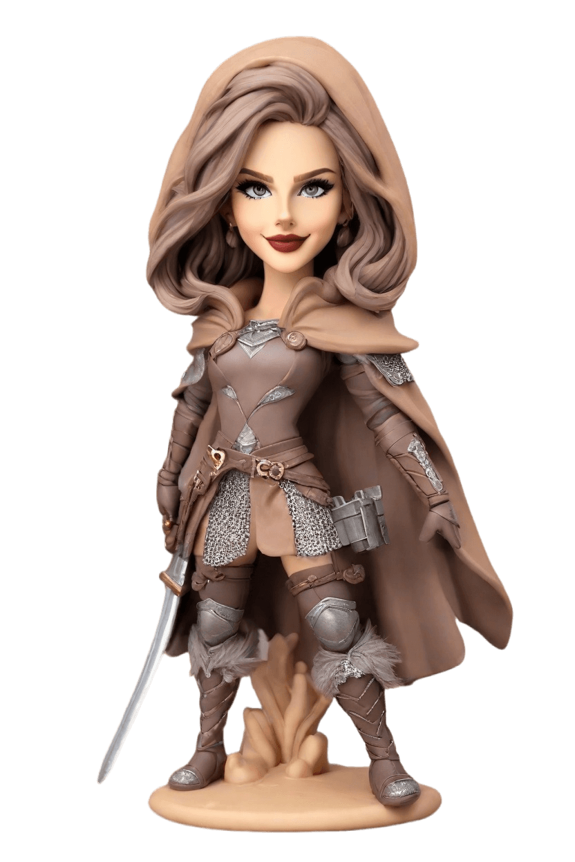 Custom Heroic Fantasy Bobblehead