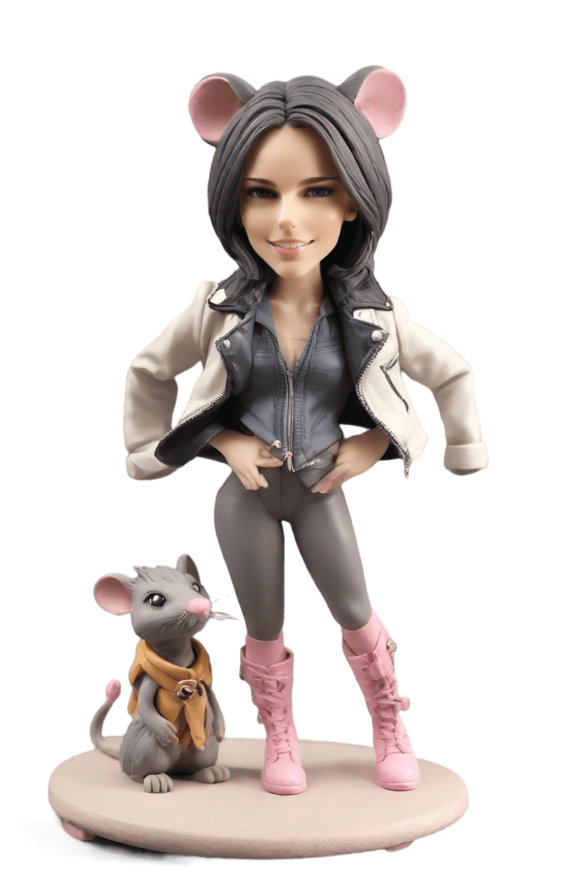 Custom Sassy Chic Bobblehead