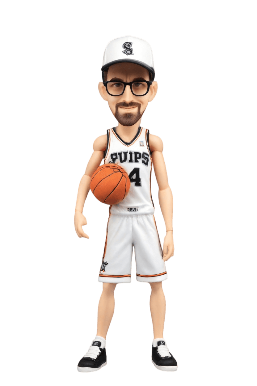 Casual Slam Custom Bobblehead