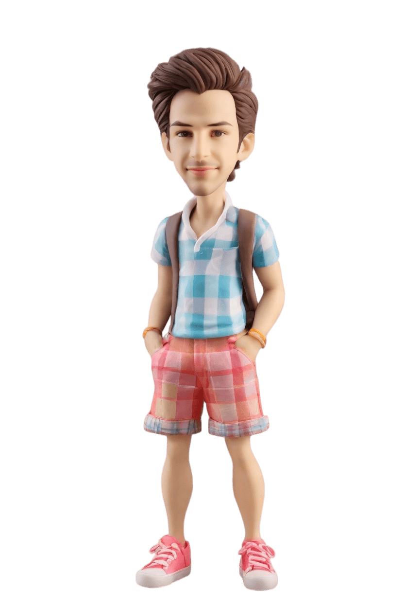 Custom Casual Fun Bobblehead