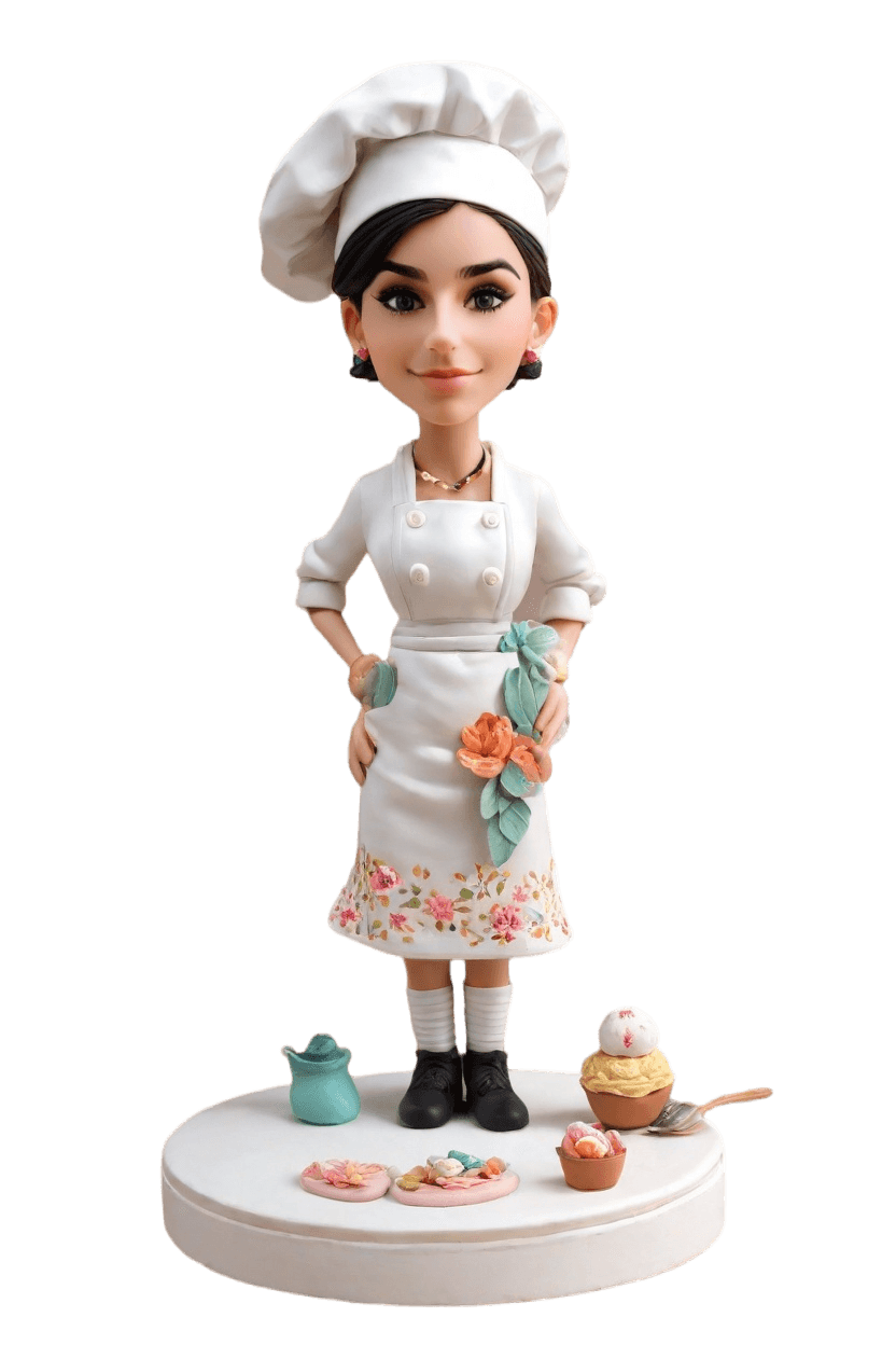 Custom Chef's Kitchen Bobblehead