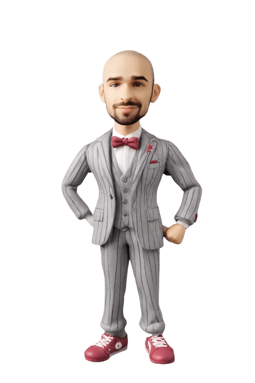 custom Executive Swagger Figurine Bobblehead