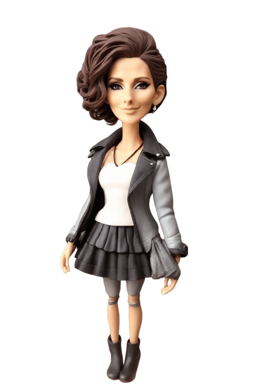Confident Chic Custom Bobblehead