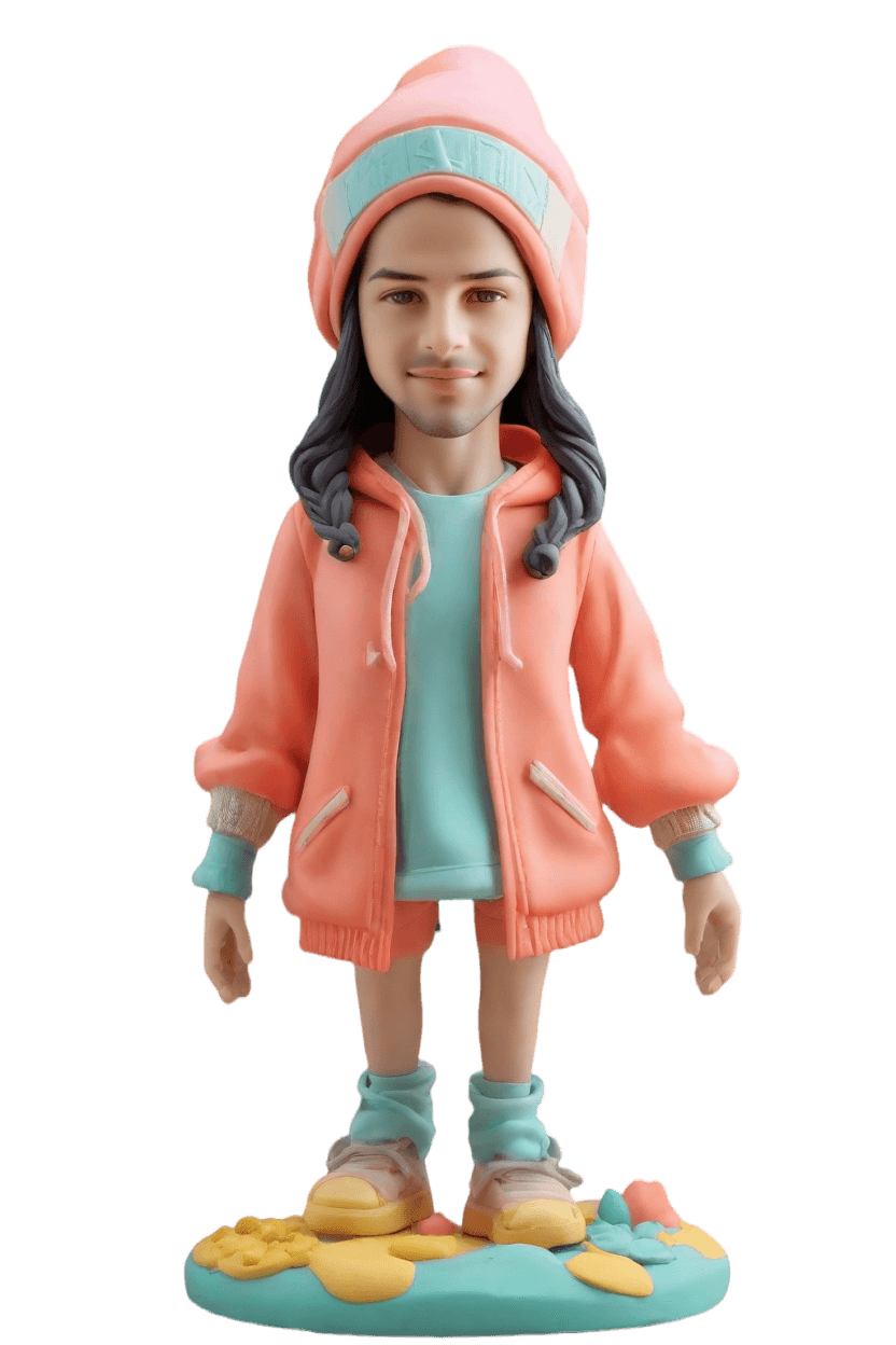 Custom Warrior Yoga Bobblehead