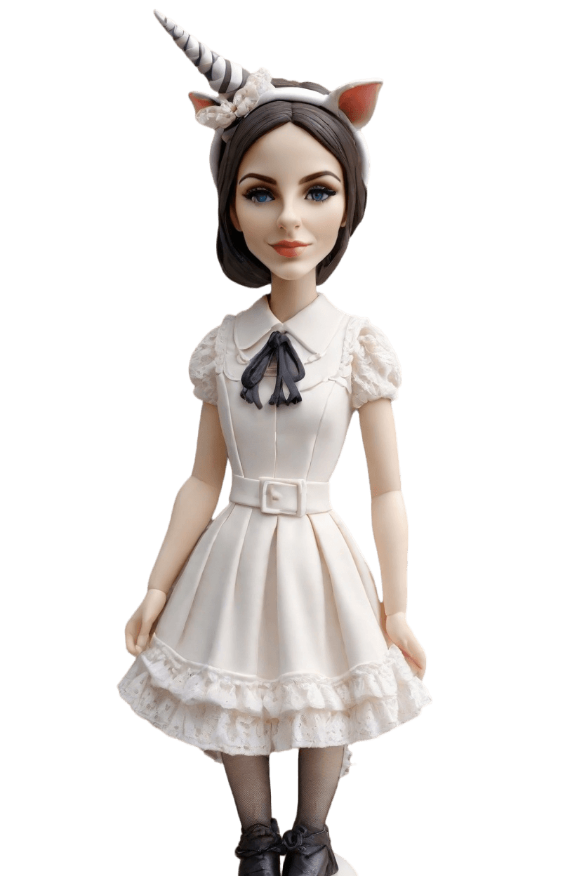 Custom Enchanted Pensive Bobblehead