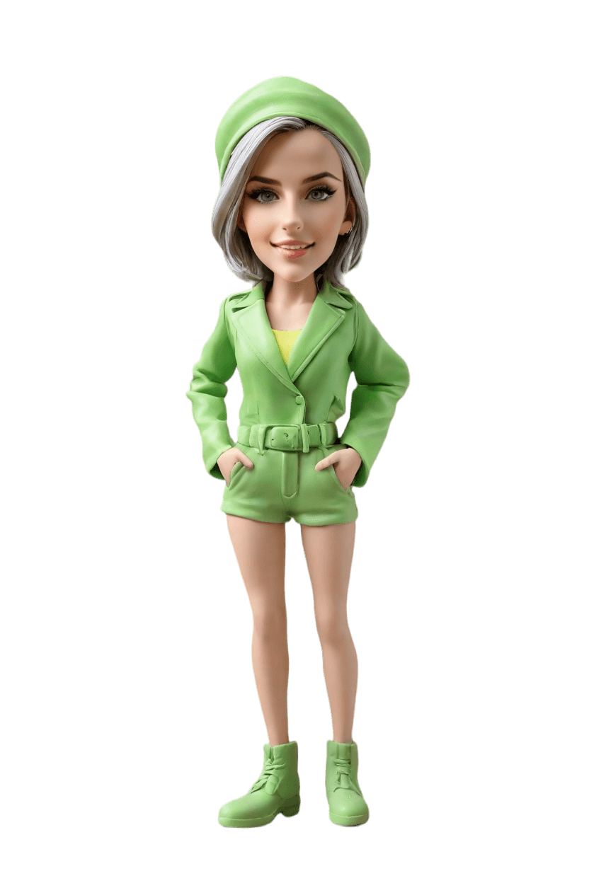 custom Empowerment Statement bobblehead
