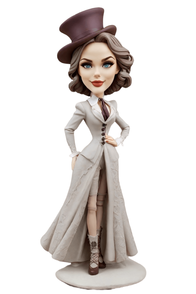 custom Heroic Author bobblehead
