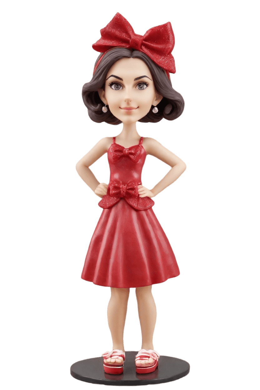 Custom NewYear Cheerful Bobblehead