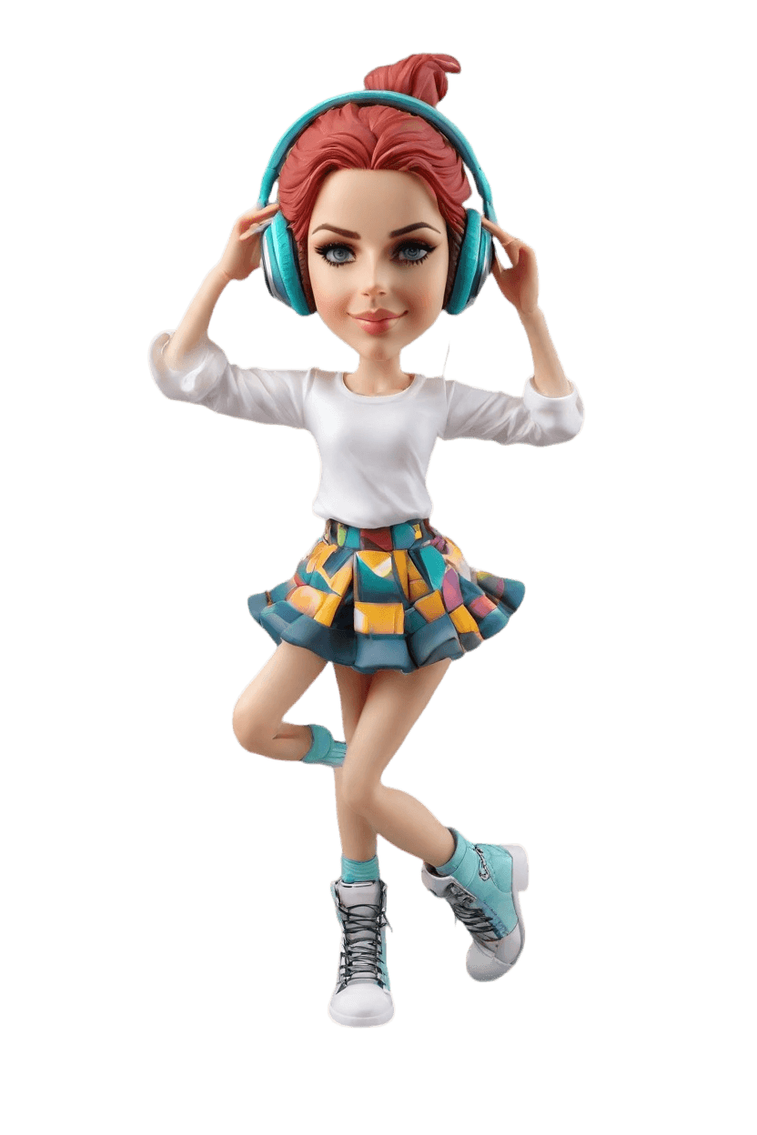Sassy Anime custom Chic bobblehead