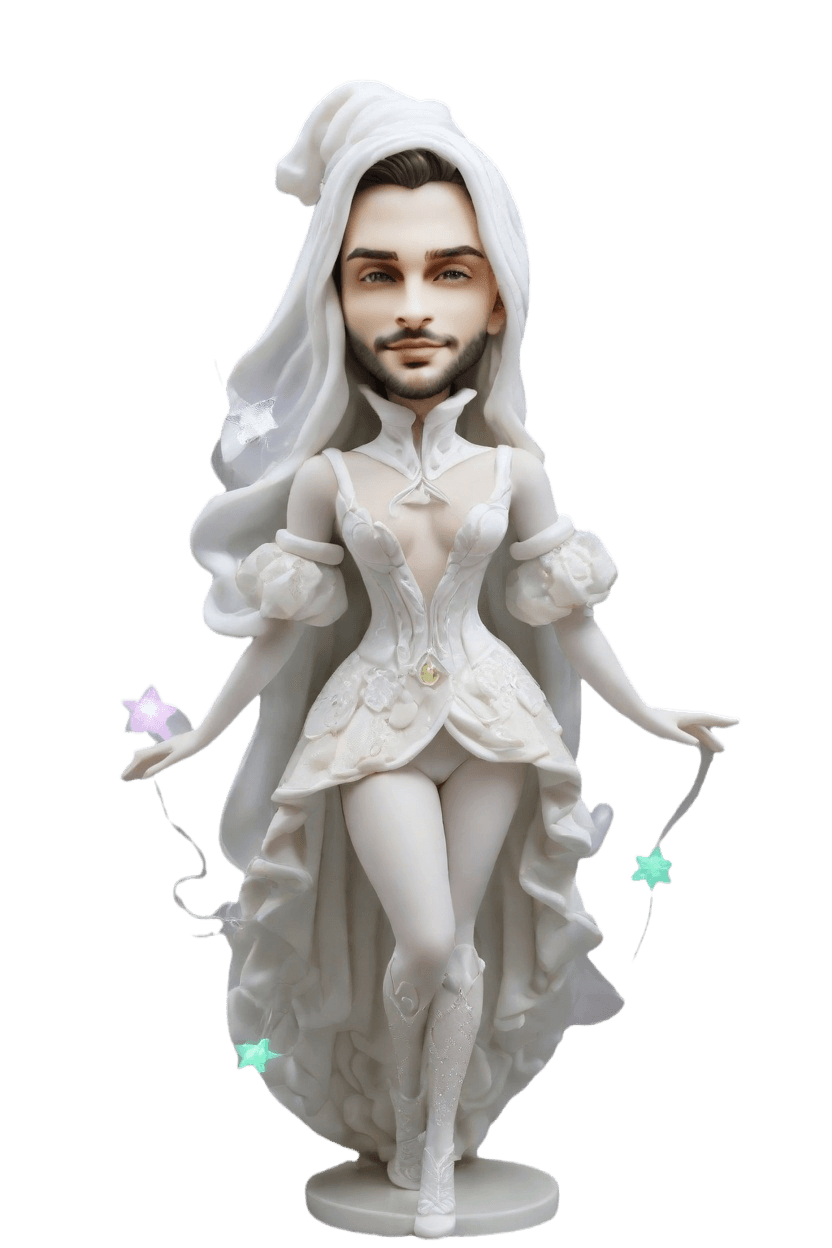 Halloween Glitzy Custom Bobblehead