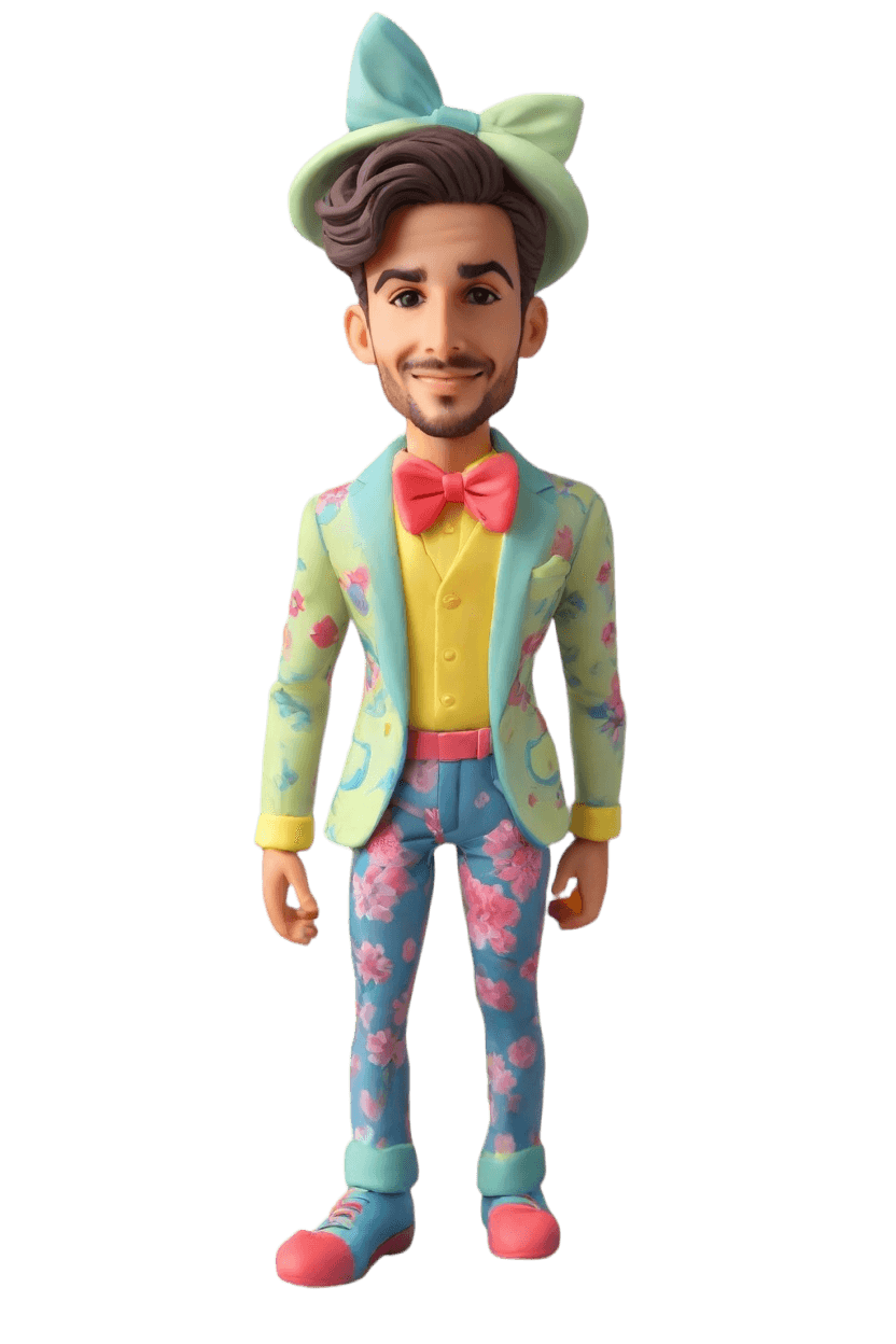 Custom Cheeky Festival Bobblehead