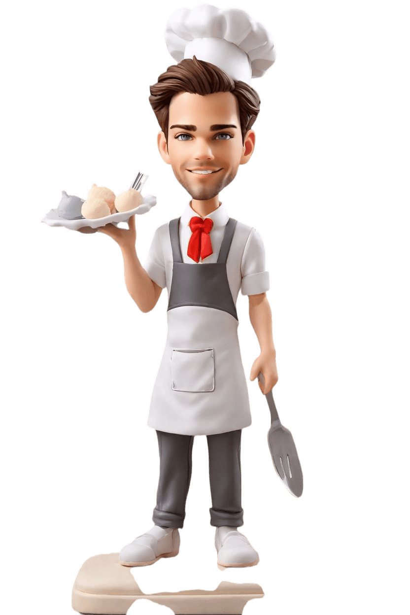 Custom Chef Hero Bobblehead