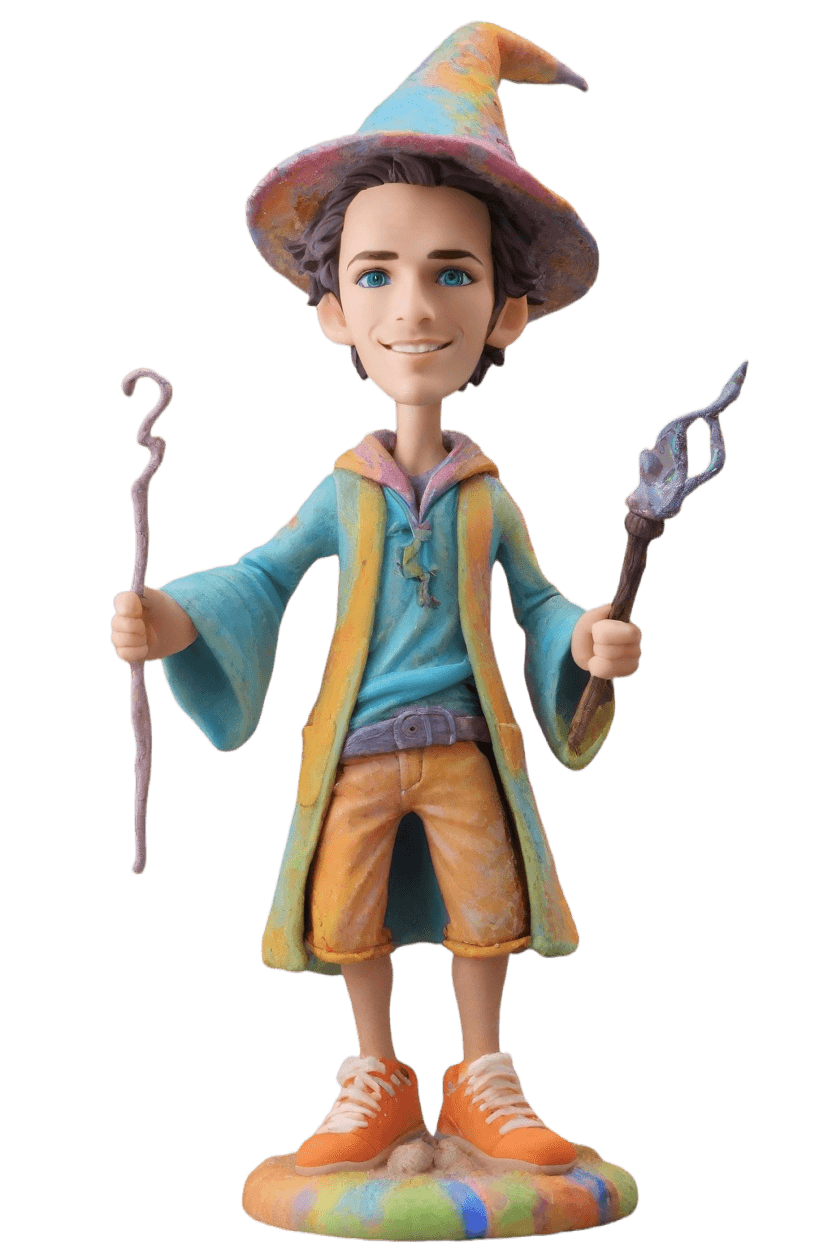 custom Wizardry Celebration bobblehead