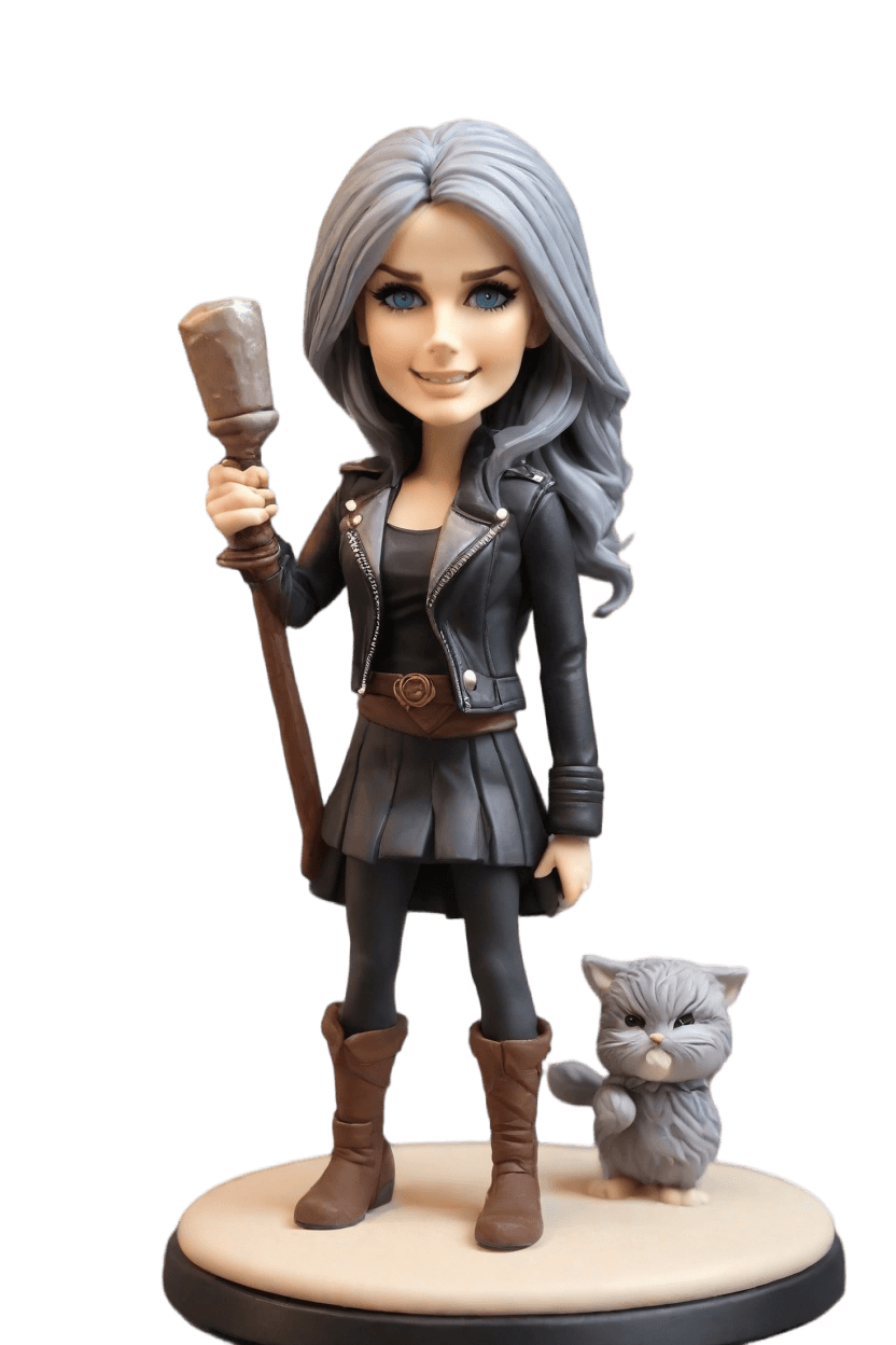 Custom Heroic Playful Bobblehead