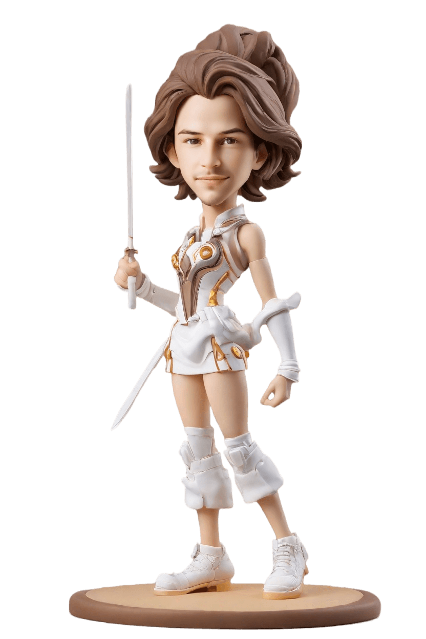 Custom Heroic Anime-Inspired Bobblehead